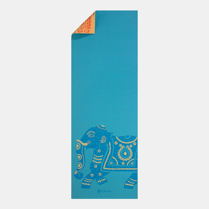 Gaiam Elephant Yoga Mat (6mm) Multi-Color image number 1