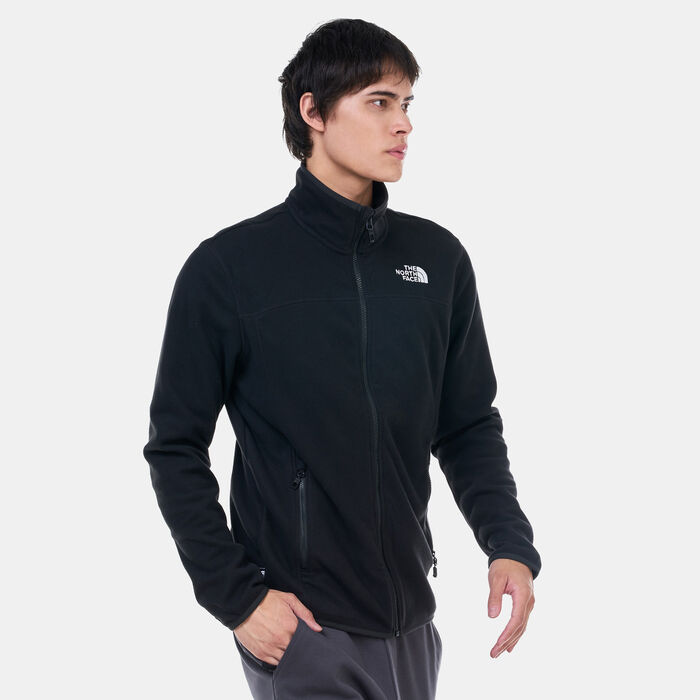 The North Face Men's 100 Glacier Full-Zip Fleece Jacket Black The North Face Men's 100 Glacier Full-Zip Fleece Jacket Black image number 0