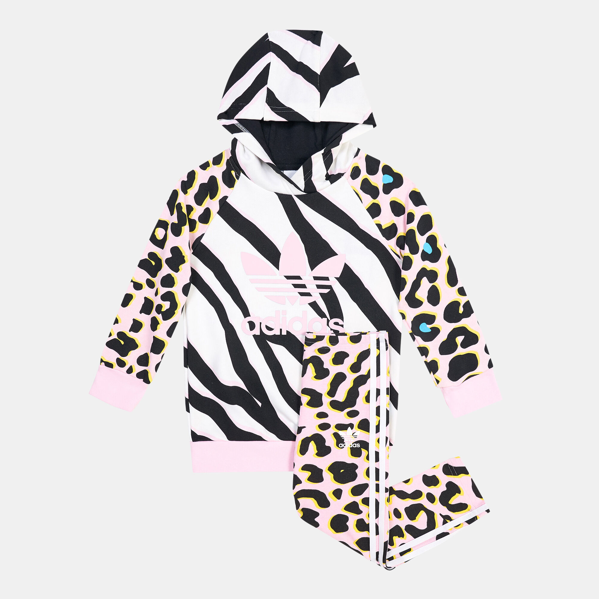 Adidas leopard hoodie hotsell
