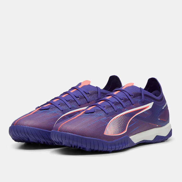 PUMA Men's ULTRA 5 MATCH Turf Ground Football Shoes White PUMA Men's ULTRA 5 MATCH Turf Ground Football Shoes White image number 1