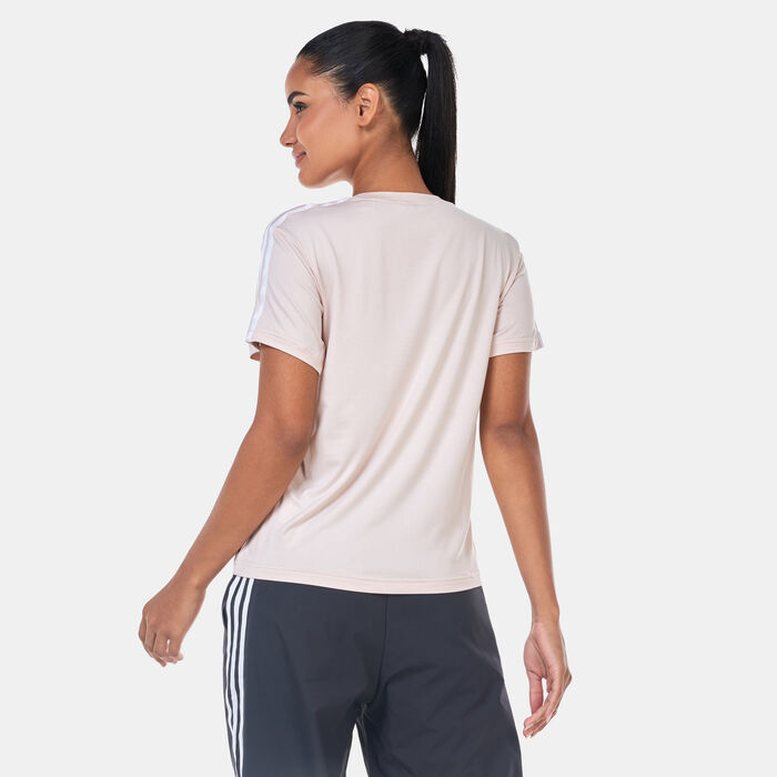 adidas Women's AEROREADY Train Essentials Training T-Shirt Purple adidas Women's AEROREADY Train Essentials Training T-Shirt Purple image number 1