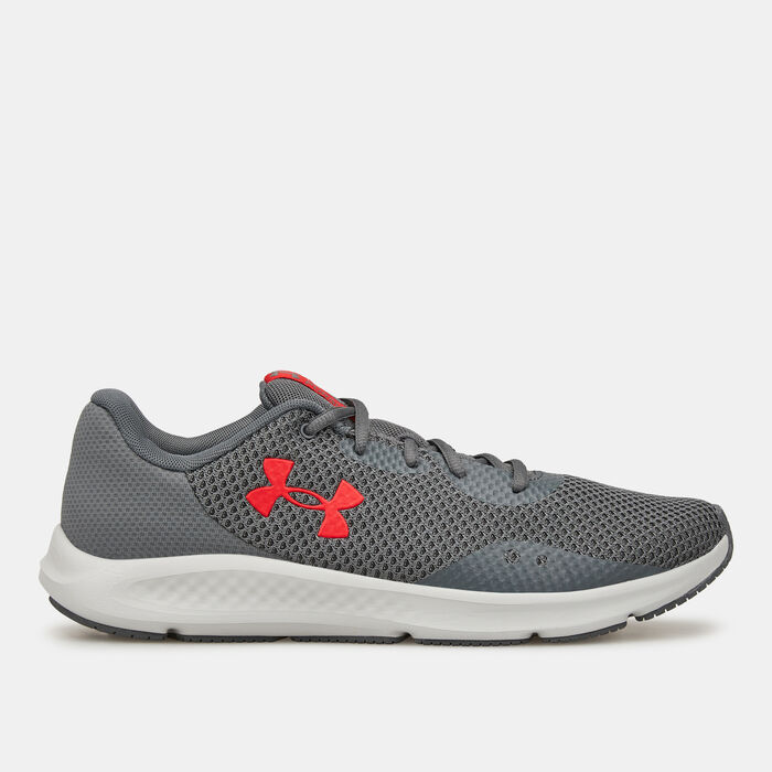 Under Armour Men's UA Charged Pursuit 3 Running Shoe Grey Under Armour Men's UA Charged Pursuit 3 Running Shoe Grey image number 0