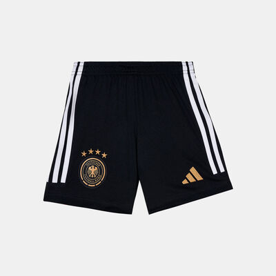 adidas Kids' Germany Stadium Home Shorts - 2022/23 Black