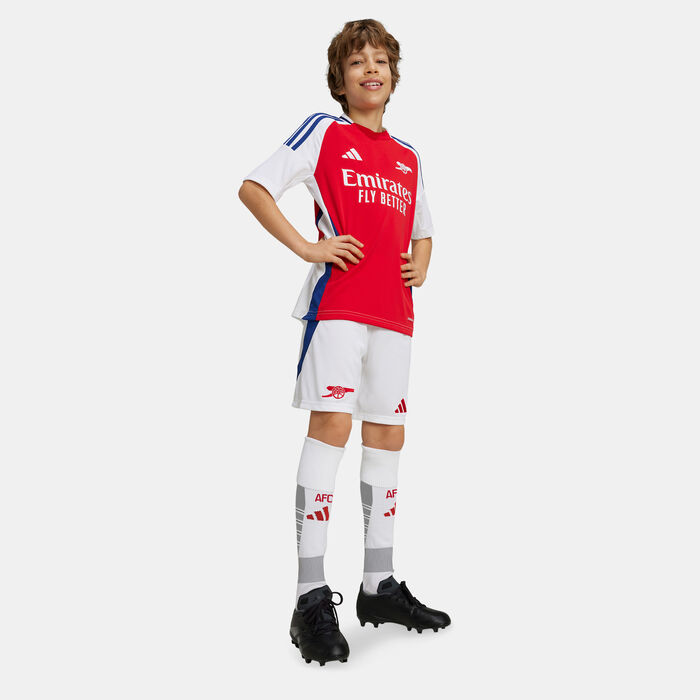 adidas Kids' Arsenal Replica Home Football Jersey - 2024/25 White adidas Kids' Arsenal Replica Home Football Jersey - 2024/25 White image number 1