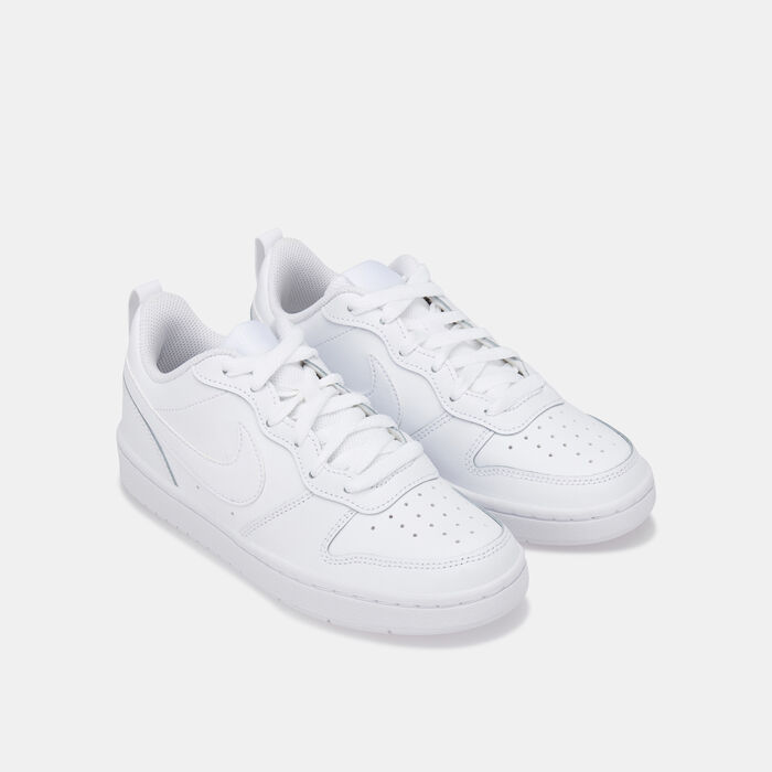 Nike Kids' Court Borough Low 2 Shoe (Older Kids) White image number 1