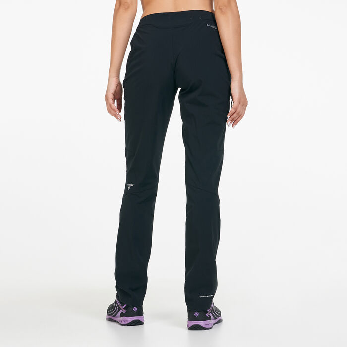 Columbia Women's Titan Pass™ Pants Black Columbia Women's Titan Pass™ Pants Black image number 1