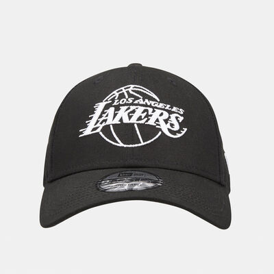 New Era Men’s NBA Essential Outline 940 Los Angeles Lakers Cap Black