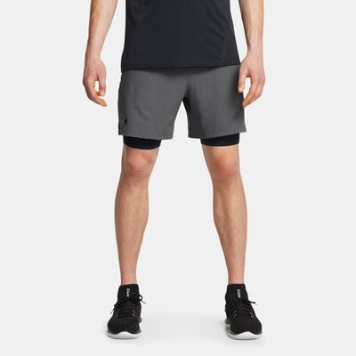 Under Armour Men's Vanish Woven 2-in-1 Shorts Grey Under Armour Men's Vanish Woven 2-in-1 Shorts Grey