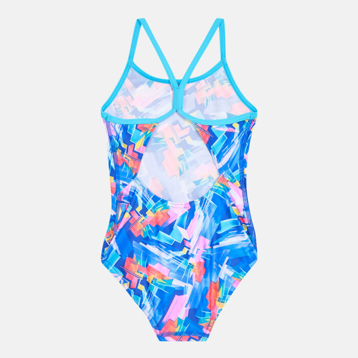 Kids' Digital Geo Sprintback Swimsuit Kids' Digital Geo Sprintback Swimsuit image number 1