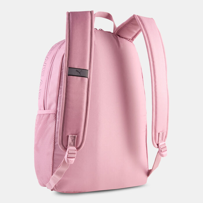 PUMA Kids' Phase Backpack Pink PUMA Kids' Phase Backpack Pink image number 1