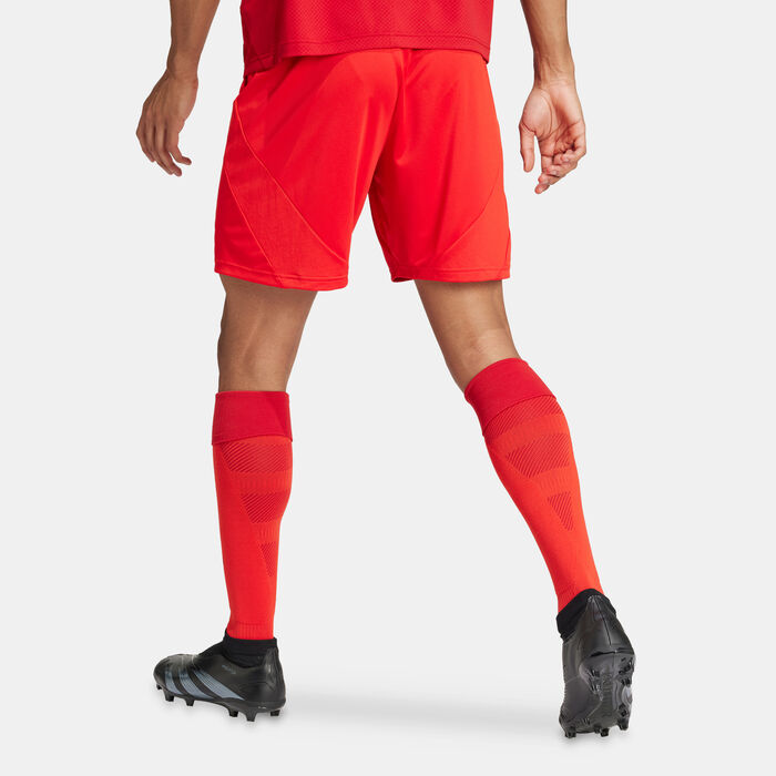 adidas Men's Bayern Munich Replica Home Football Shorts - 2024/25 Red adidas Men's Bayern Munich Replica Home Football Shorts - 2024/25 Red image number 1