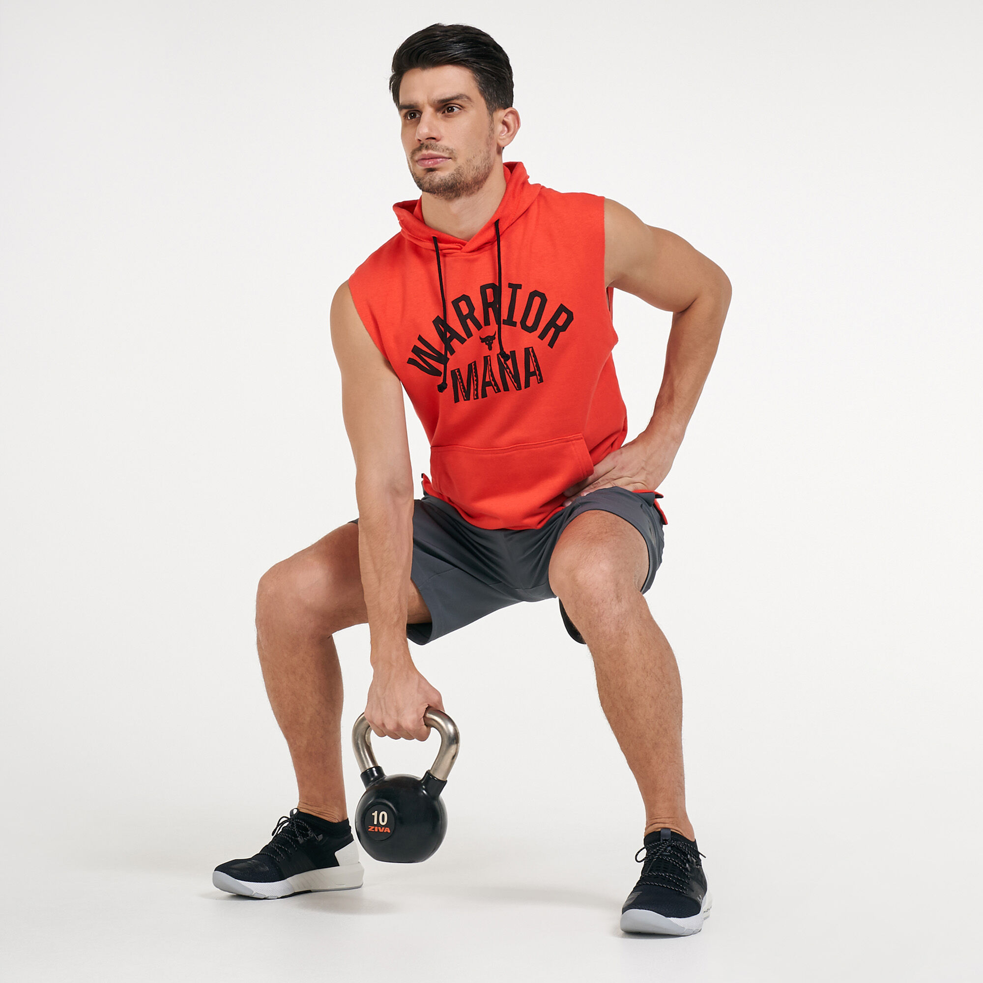 Project rock cheap sleeveless hoodie
