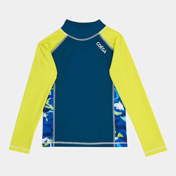 COEGA Kids' Graphic Print Rashguard Green COEGA Kids' Graphic Print Rashguard Green image number 0