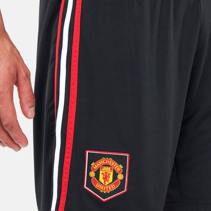 adidas Men's Manchester United Away Shorts - 2022/23 Black adidas Men's Manchester United Away Shorts - 2022/23 Black image number 3