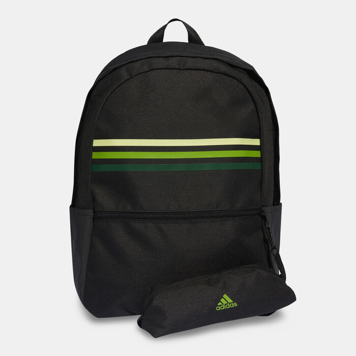 adidas Classic Horizontal 3-Stripes Backpack Black image number 0