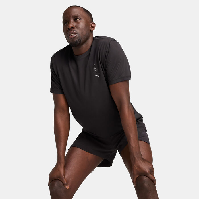 PUMA Men's Graphic Running T-Shirt Black PUMA Men's Graphic Running T-Shirt Black image number 0