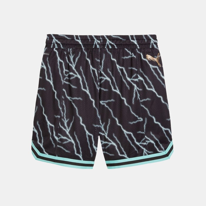 PUMA Women's HOOPS x Harry Potter Basketball Shorts Black PUMA Women's HOOPS x Harry Potter Basketball Shorts Black image number 1