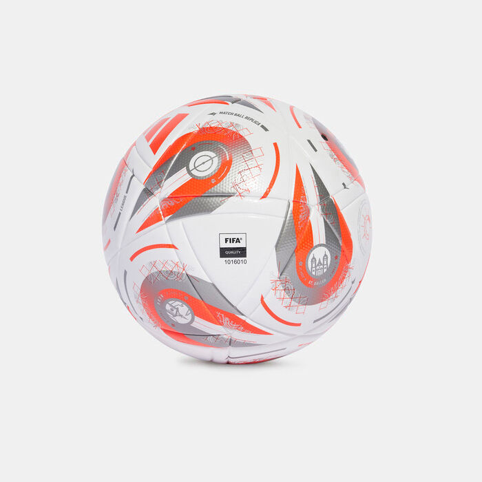 adidas UEFA Women's Euro25 Final League Football White adidas UEFA Women's Euro25 Final League Football White image number 1