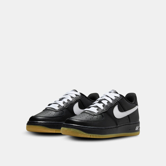 Nike Kids' Air Force 1 LV8 Shoes Black Nike Kids' Air Force 1 LV8 Shoes Black image number 1