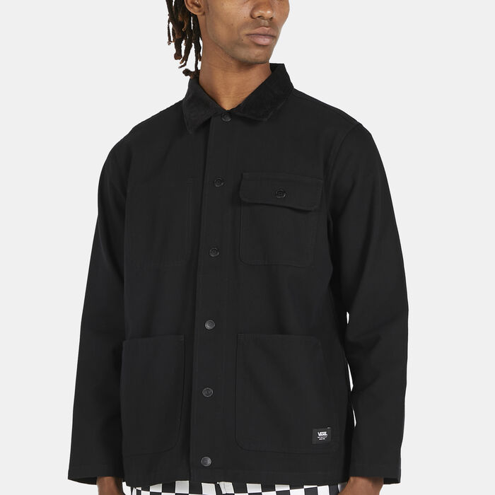 Vans Men's Drill Chore Coat Jacket Black Vans Men's Drill Chore Coat Jacket Black image number 3
