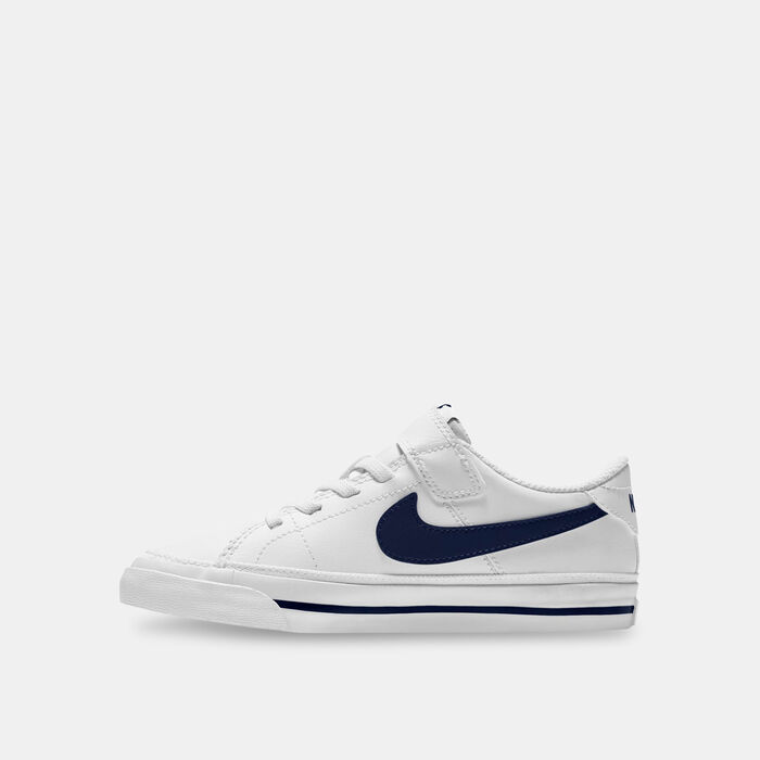 Nike Kids' Court Legacy Shoes White Nike Kids' Court Legacy Shoes White image number 1