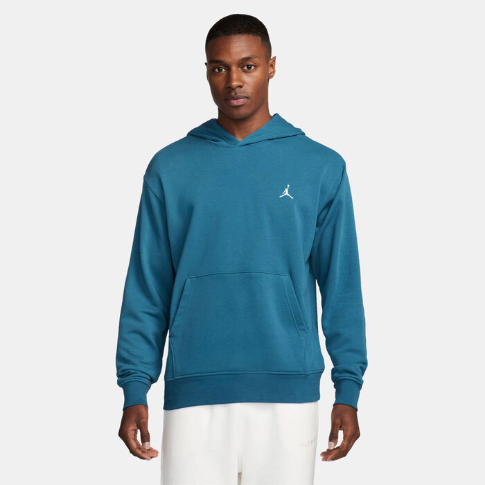 Jordan Men's Essentials Loopback Fleece Pullover Hoodie Blue image number 0