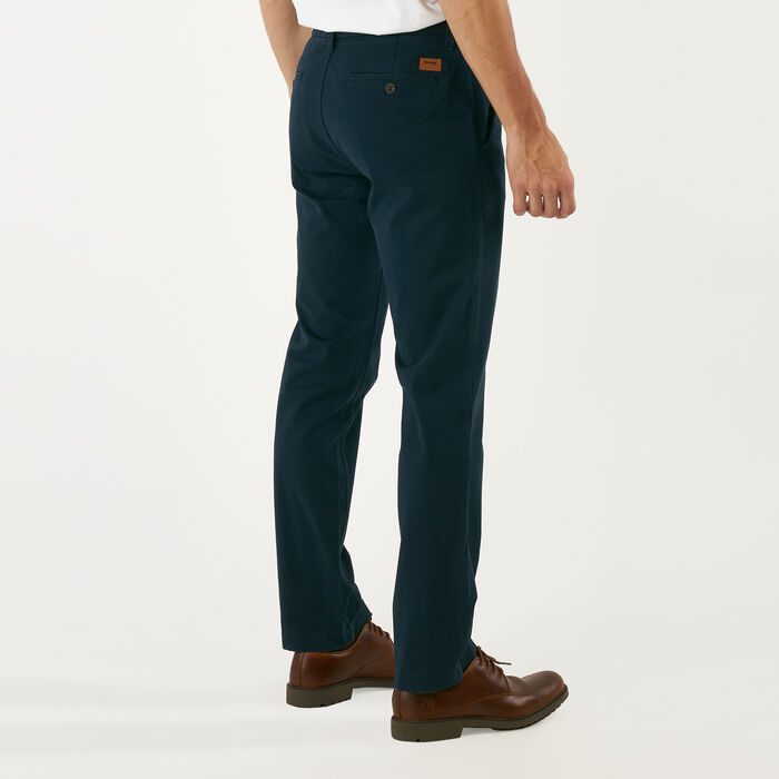 Timberland Men's Squam Lake Stretch Twill Straight Pants Blue Timberland Men's Squam Lake Stretch Twill Straight Pants Blue image number 1