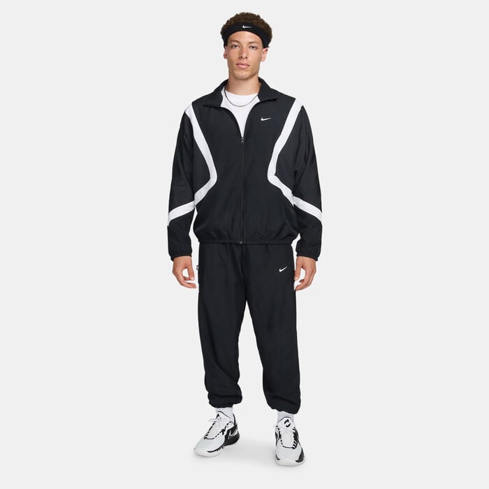 Nike Men's Icon Woven Basketball Jacket Black Nike Men's Icon Woven Basketball Jacket Black image number 2