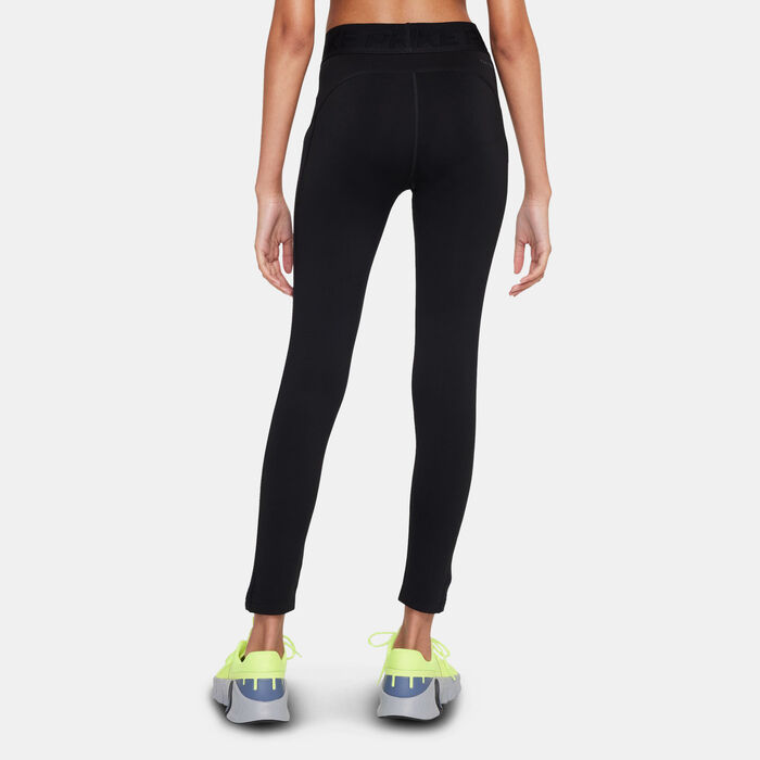 Nike Kids' Pro Therma-FIT Leggings Black Nike Kids' Pro Therma-FIT Leggings Black image number 1