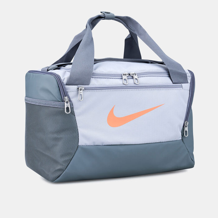 Nike Brasilia 9.5 Training Duffel Bag (Extra-Small) Grey Nike Brasilia 9.5 Training Duffel Bag (Extra-Small) Grey image number 2