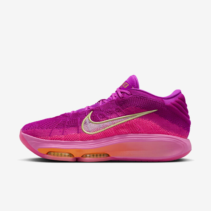 Nike Men's G.T. Hustle 3 Basketball Shoes Pink Nike Men's G.T. Hustle 3 Basketball Shoes Pink image number 0
