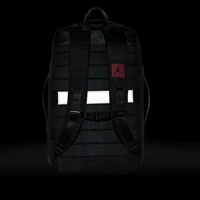 Jordan Collector's Shoes Organizer Backpack Black Jordan Collector's Shoes Organizer Backpack Black image number 8