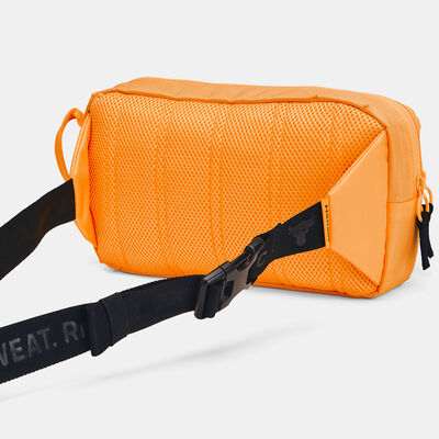 Under Armour Men's Project Rock Waist Bag Orange Under Armour Men's Project Rock Waist Bag Orange