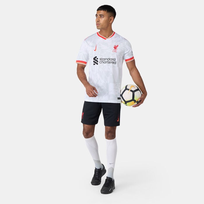 Nike Men's Liverpool 24/25 Third Replica Football Shorts Black Nike Men's Liverpool 24/25 Third Replica Football Shorts Black image number 2