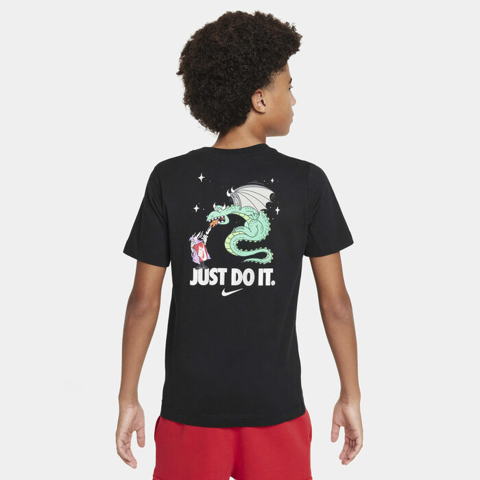 Nike Kids' Sportswear "Lunar New Year" T-Shirt Black Nike Kids' Sportswear "Lunar New Year" T-Shirt Black image number 0
