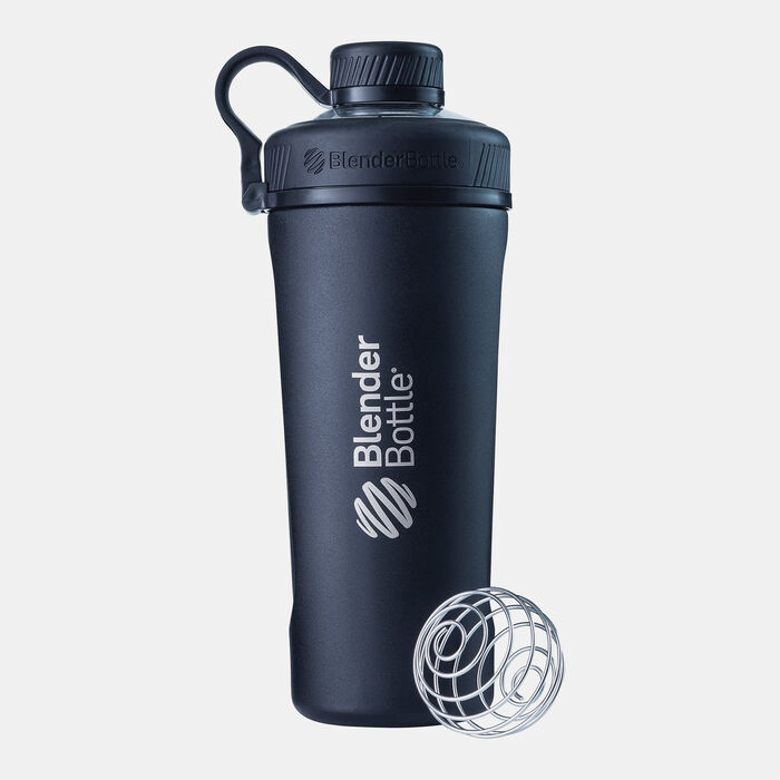 Blender Bottle Radian Stainless Steel Shaker Bottle Black Blender Bottle Radian Stainless Steel Shaker Bottle Black image number 0