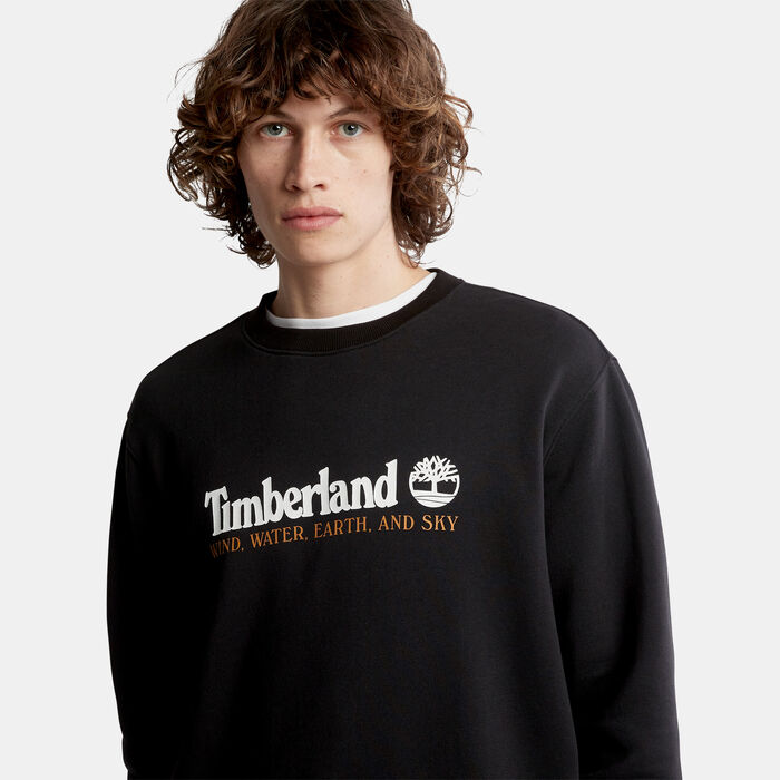 Timberland Men's Wind, Water, Earth, and Sky™ Sweatshirt Black Timberland Men's Wind, Water, Earth, and Sky™ Sweatshirt Black image number 3