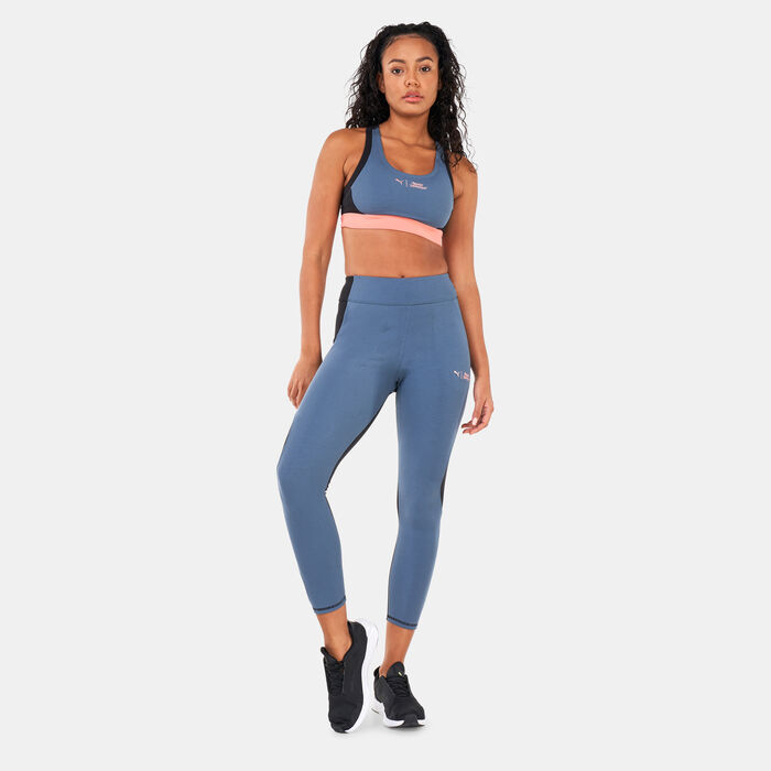 PUMA Women's Maggie Stephenson 7/8 Training Leggings Grey image number 2