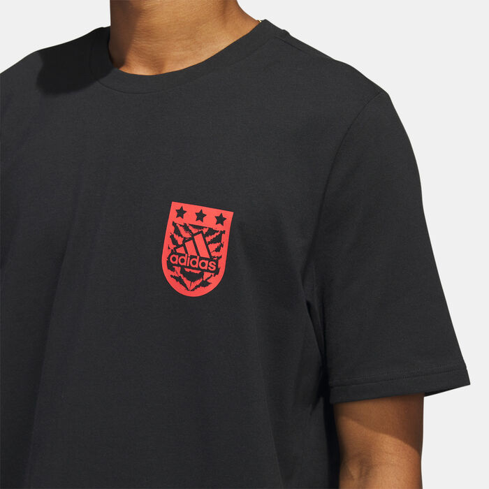adidas Men's Xpress T-Shirt Black adidas Men's Xpress T-Shirt Black image number 2