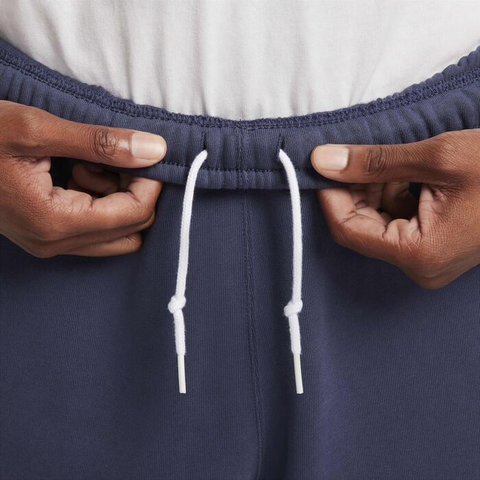 Nike Men's Solo Swoosh Fleece Pants Blue Nike Men's Solo Swoosh Fleece Pants Blue image number 2