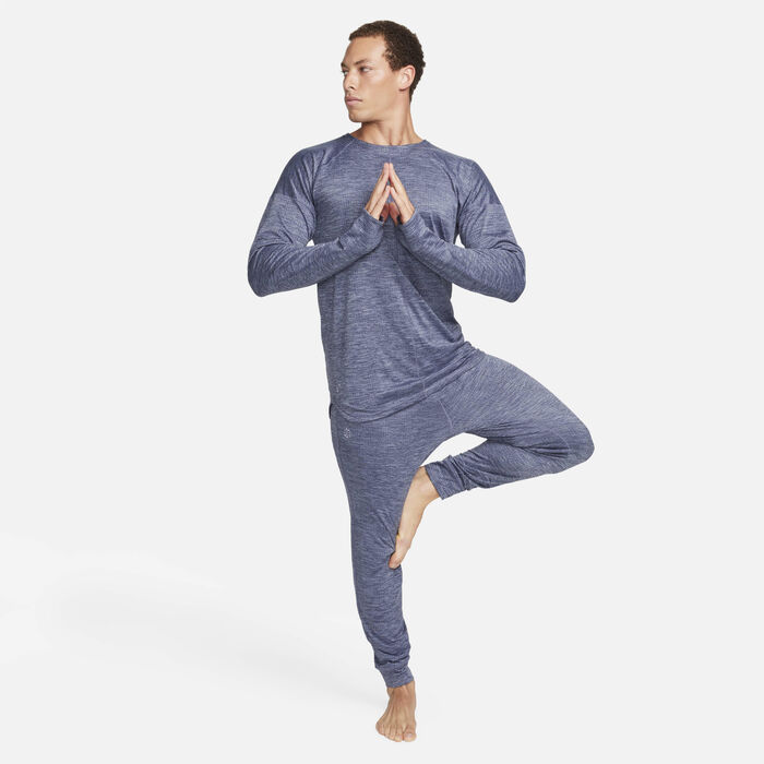 Nike Men's Yoga Dri-FIT Joggers Black Nike Men's Yoga Dri-FIT Joggers Black image number 4