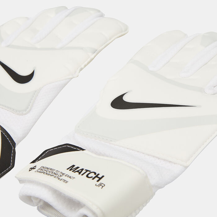 Nike Kids' Match Football Goalkeeper Gloves White image number 2