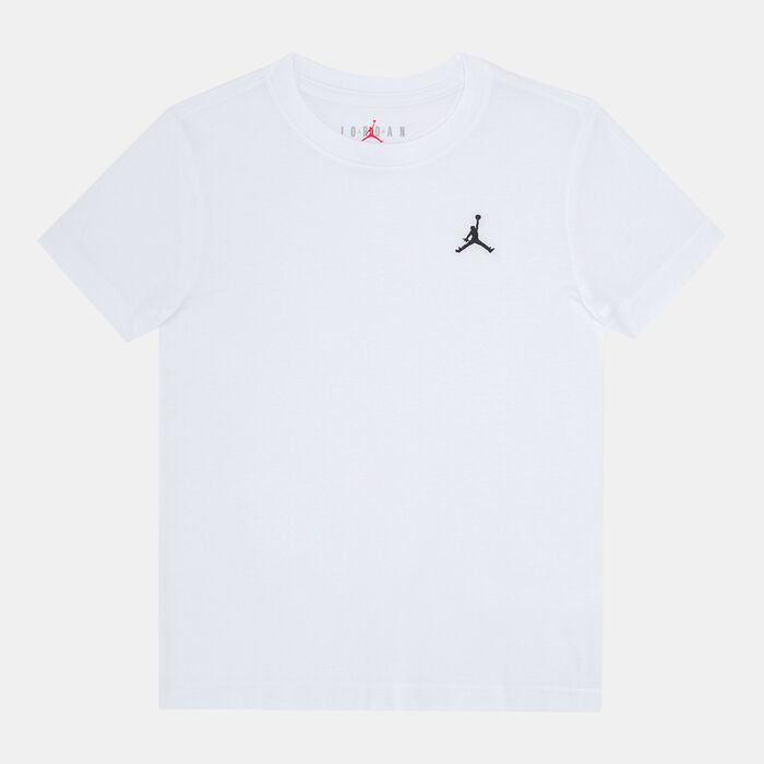 Jordan Kids' Jumpman Air Embroidered T-Shirt White Jordan Kids' Jumpman Air Embroidered T-Shirt White image number 0