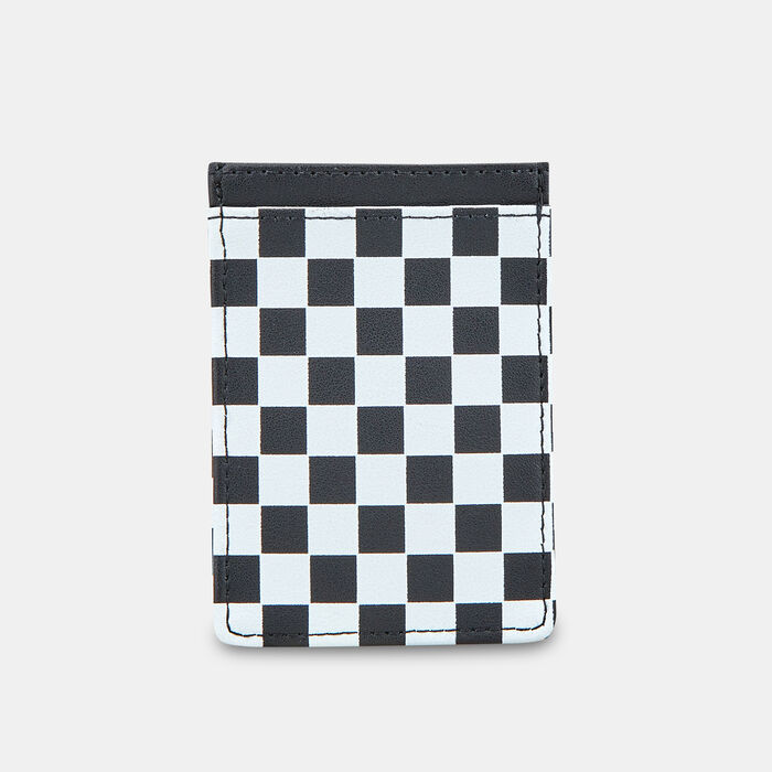 Vans Men's New Card Holder Wallet Black image number 1