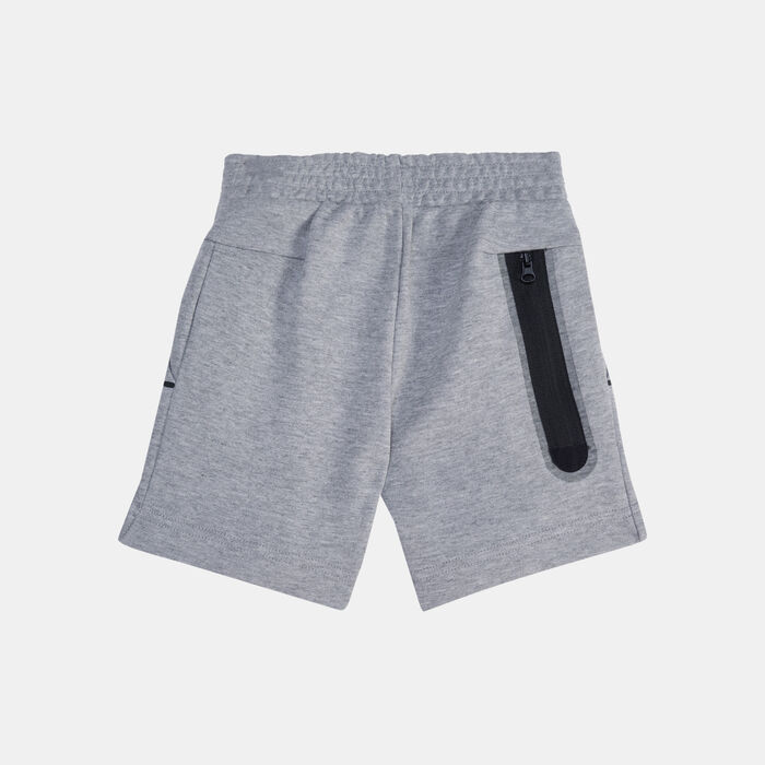 Nike Kids' Tech Fleece Shorts Grey image number 1