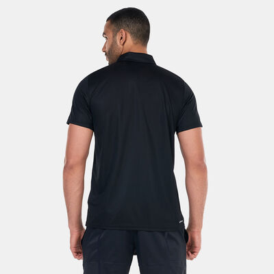adidas Men's Train Essentials Training Polo Shirt Black