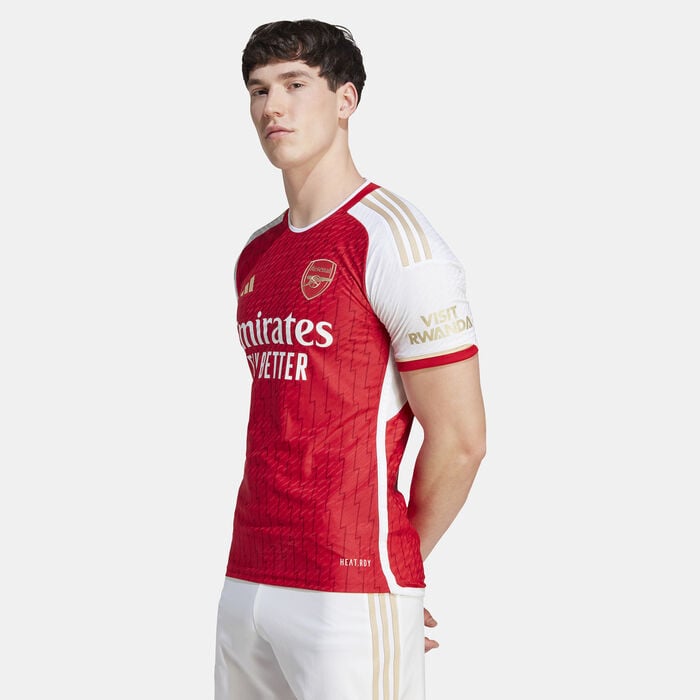 adidas Men's Arsenal Home Official Jersey - 2023/24 Red adidas Men's Arsenal Home Official Jersey - 2023/24 Red image number 0