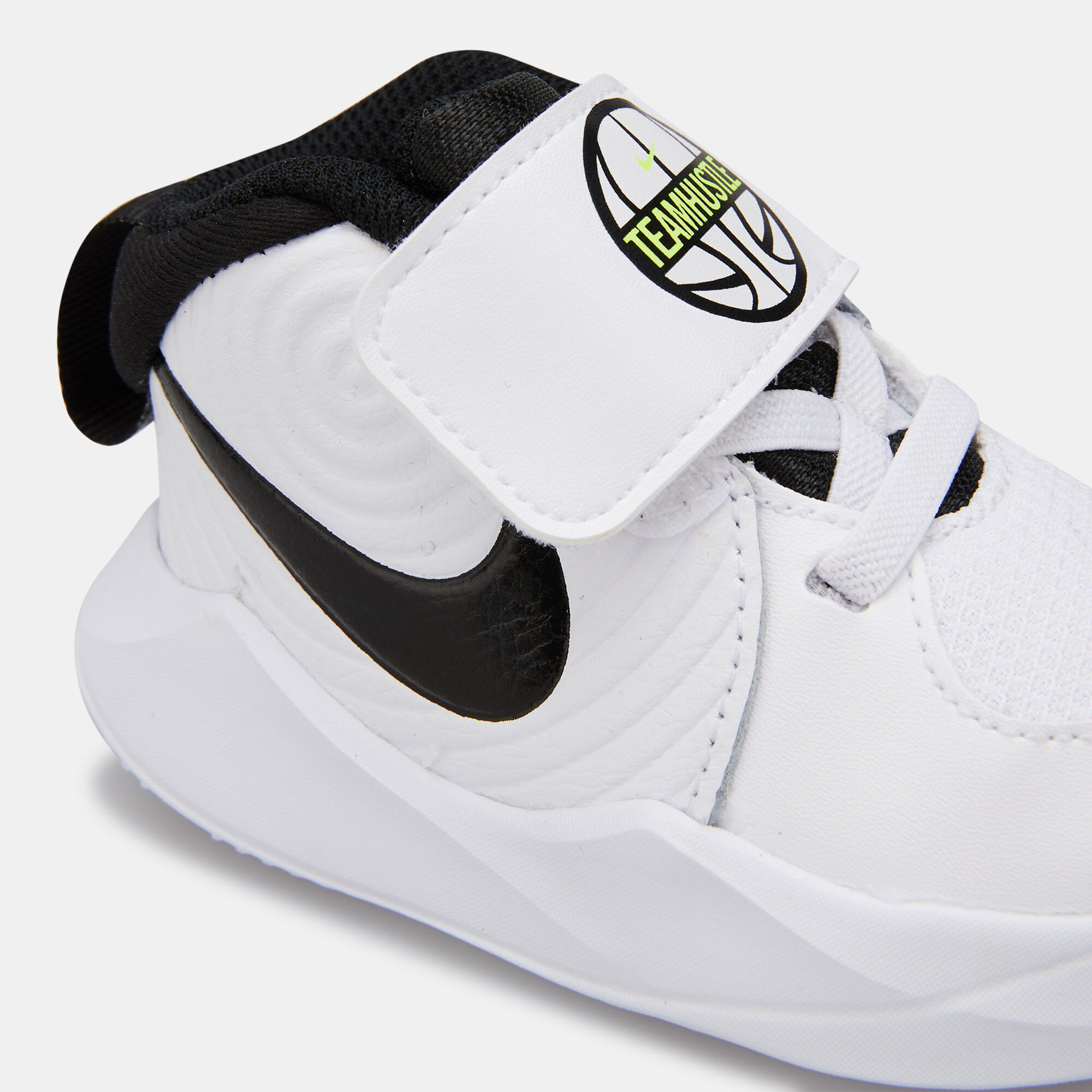 Kids Team Hustle D9 Shoe Baby and Toddler White Nike in KSA SSS