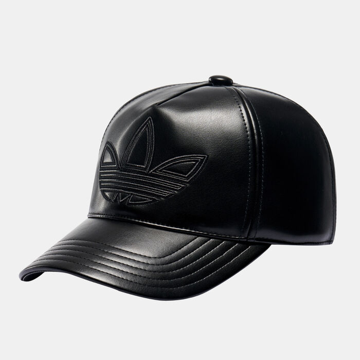 adidas Originals Trefoil Outline Baseball Cap Black adidas Originals Trefoil Outline Baseball Cap Black image number 0