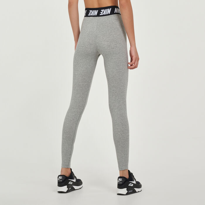 Nike Women's Sportswear Club Leggings Grey Nike Women's Sportswear Club Leggings Grey image number 3